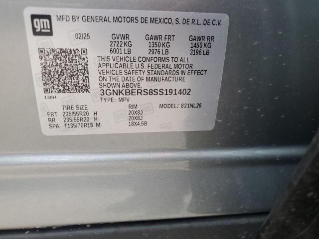 2025 CHEVROLET BLAZER RS 3GNKBERS8SS191402