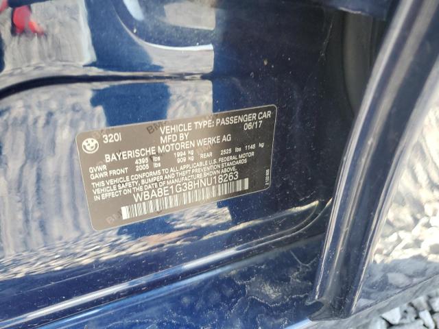 2017 BMW 320 I - WBA8E1G38HNU18263