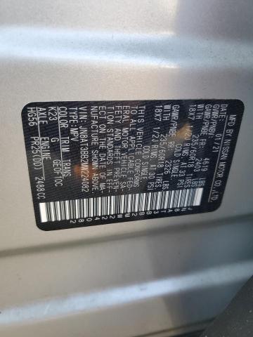 2021 NISSAN ROGUE SV JN8AT3BB2MW224082