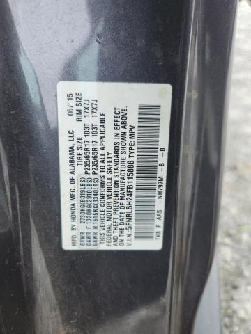 2015 HONDA ODYSSEY LX 5FNRL5H24FB115888