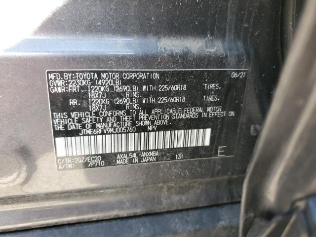 2021 TOYOTA RAV4 XSE JTME6RFV9MJ005760