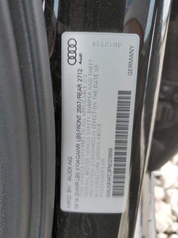 2015 AUDI A6 PREMIUM WAUGFAFC3FN020868