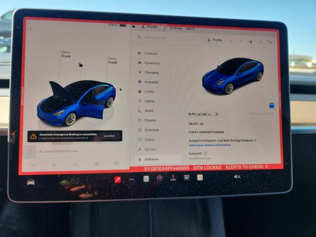 2023 TESLA MODEL 3 5YJ3E1EA6PF448955