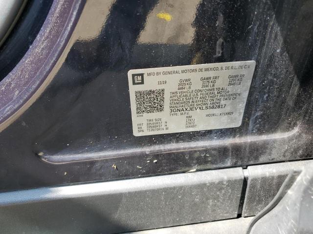 2020 CHEVROLET EQUINOX LT - 3GNAXJEVXLS582817
