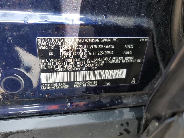 2020 TOYOTA RAV4 LIMIT 2T3N1RFV2LW088818