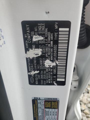 2019 HYUNDAI TUCSON SE KM8J2CA41KU884880