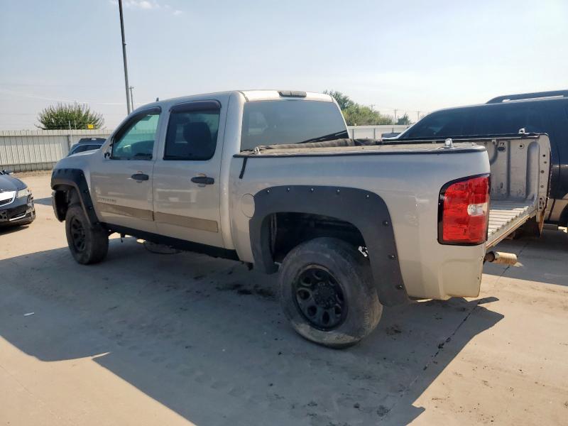 CHEVROLET SILVERADO K1500 2008 silver crew pic gas 3GCEK13J68G246326 photo #3