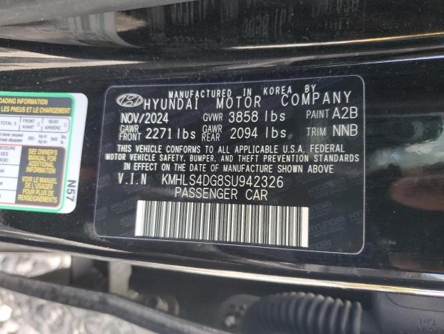 2025 HYUNDAI ELANTRA SEL KMHLS4DG8SU942326