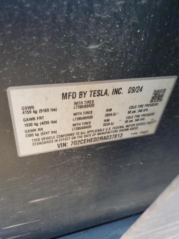 2024 TESLA CYBERTRUCK 7G2CEHED2RA037813