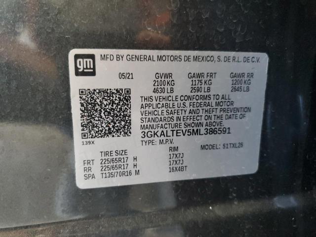 2021 GMC TERRAIN SL 3GKALTEV5ML386591