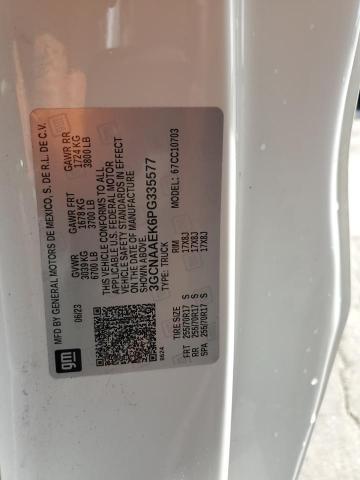 2023 CHEVROLET SILVERADO C1500 3GCNAAEK6PG335577