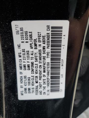 2017 HONDA ACCORD SPO - 1HGCR2F14HA275358