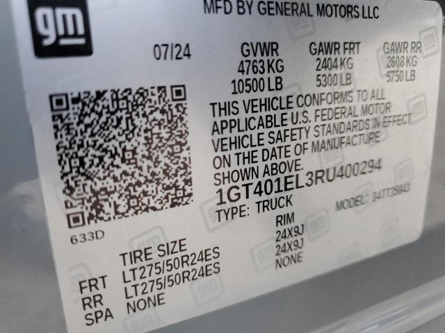 2024 GMC SIERRA DENALI 1GT401EL3RU400294