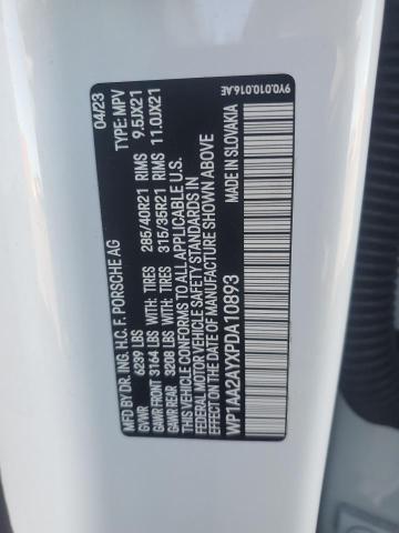 2023 PORSCHE CAYENNE BA WP1AA2AYXPDA10893