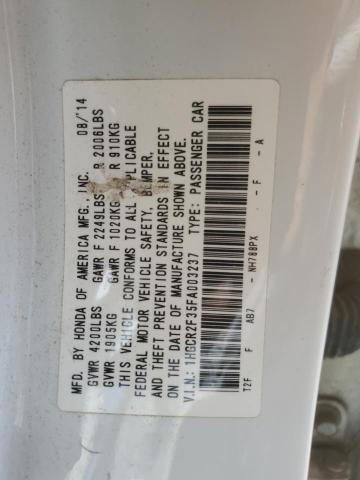 2015 HONDA ACCORD LX 1HGCR2F35FA003237