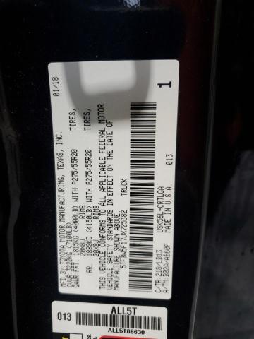 2018 TOYOTA TUNDRA DOU 5TFBW5F17JX725382