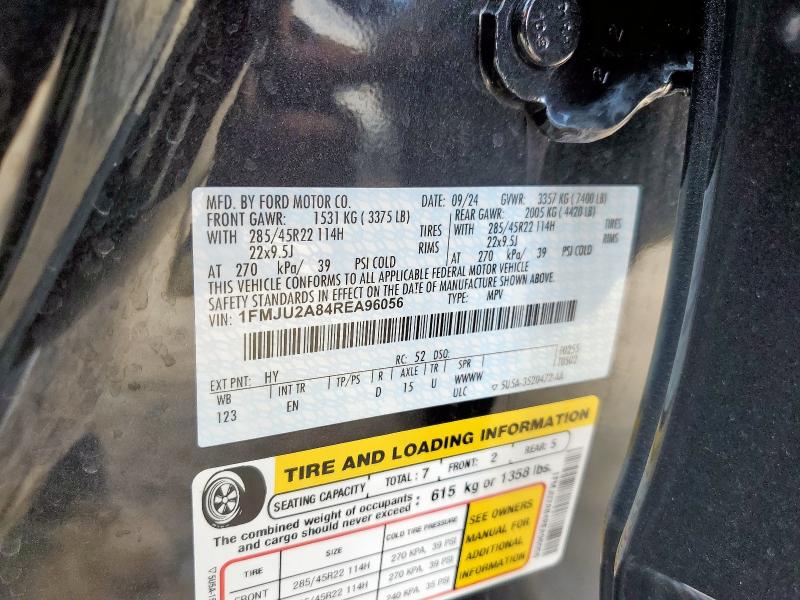 2024 FORD EXPEDITION 1FMJU2A84REA96056