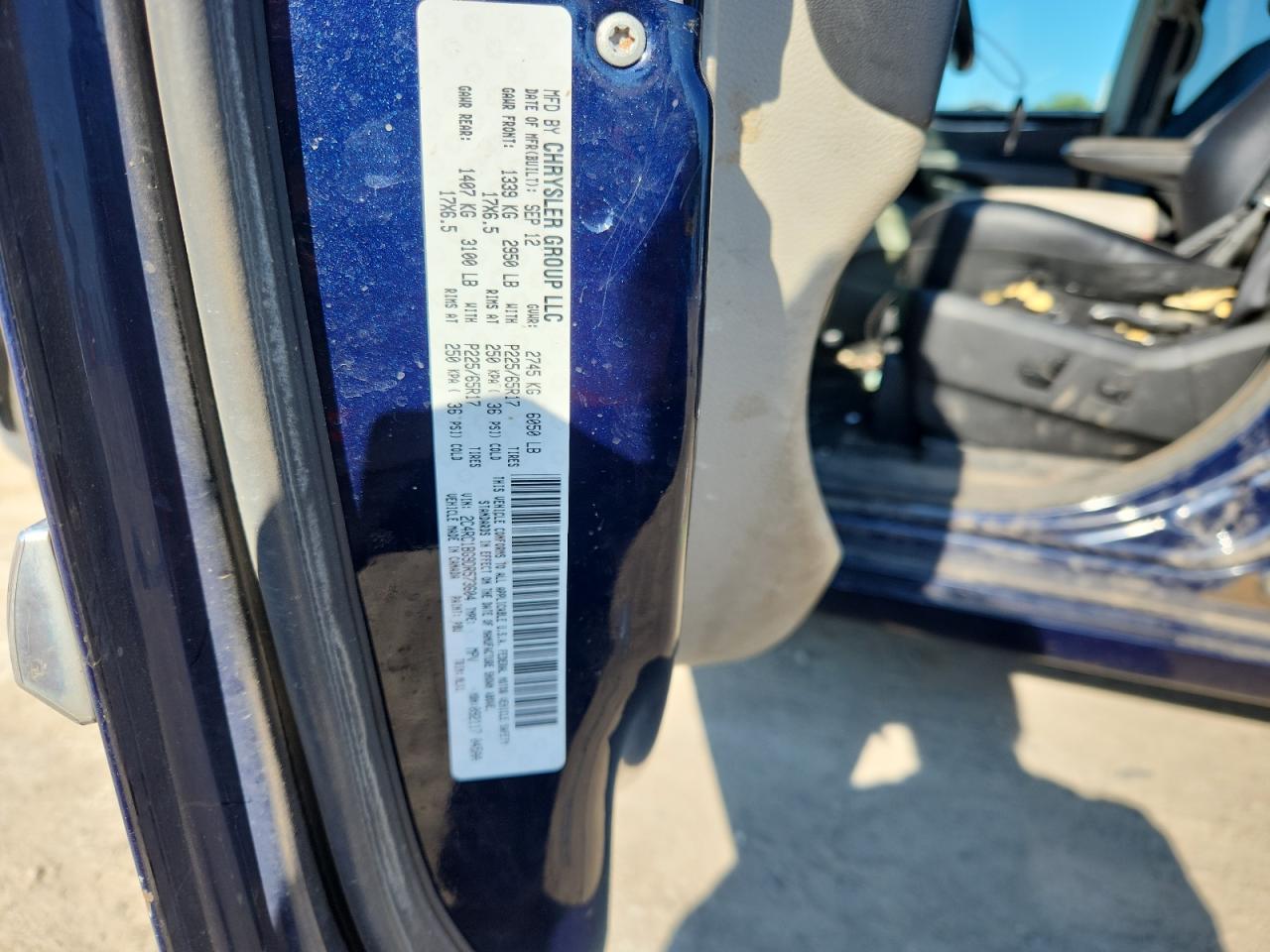 CHRYSLER TOWN & COUNTRY TOURING