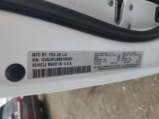 2022 JEEP GRAND WAGO 1C4SJVFJ8NS106467