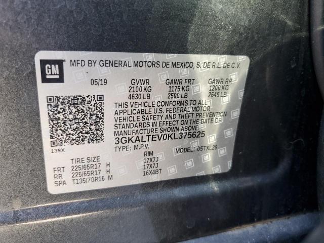 2019 GMC TERRAIN SL 3GKALTEV0KL375625