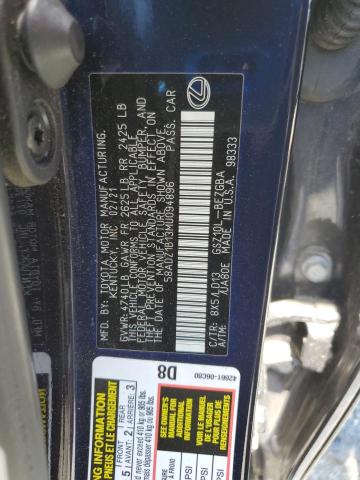 2021 LEXUS ES 350 BAS 58ADZ1B13MU094896