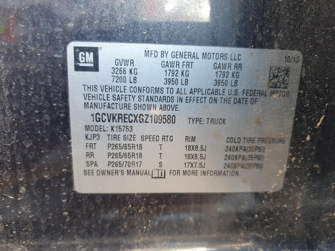 CHEVROLET SILVERADO K1500 LT