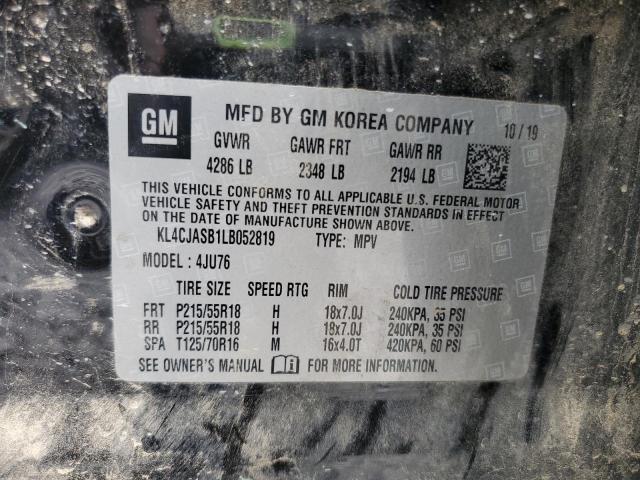 2020 BUICK ENCORE PREFERRED KL4CJASB1LB052819