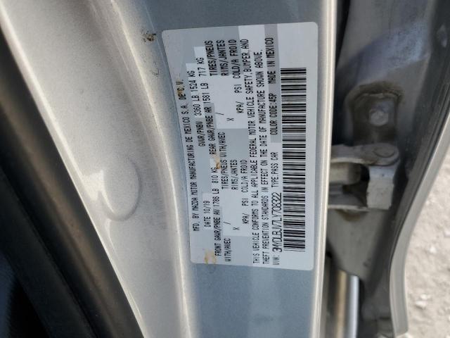 2020 TOYOTA YARIS LE 3MYDLBJV7LY708322