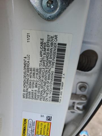 2022 HONDA ACCORD SPORT 1HGCV1F37NA000943