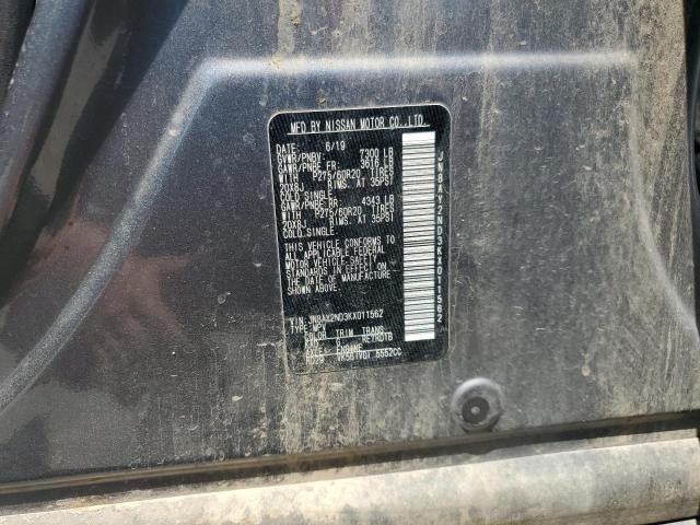 2019 NISSAN ARMADA SV JN8AY2ND3KX011562