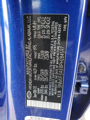 2023 HYUNDAI TUCSON SEL 5NMJF3AE8PH284597