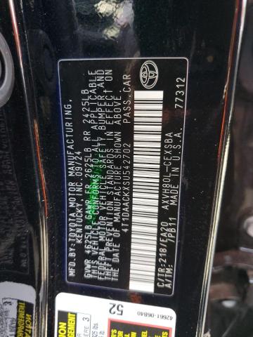 2025 TOYOTA CAMRY XSE 4T1DAACKXSU542702