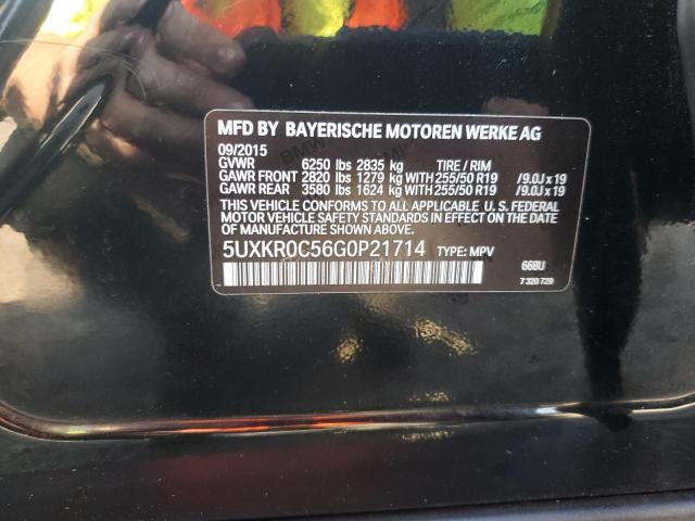 2016 BMW X5 XDRIVE3 5UXKR0C56G0P21714