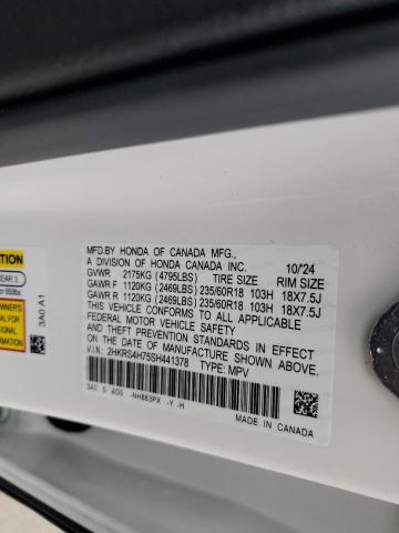 2025 HONDA CR-V EXL 2HKRS4H75SH441378