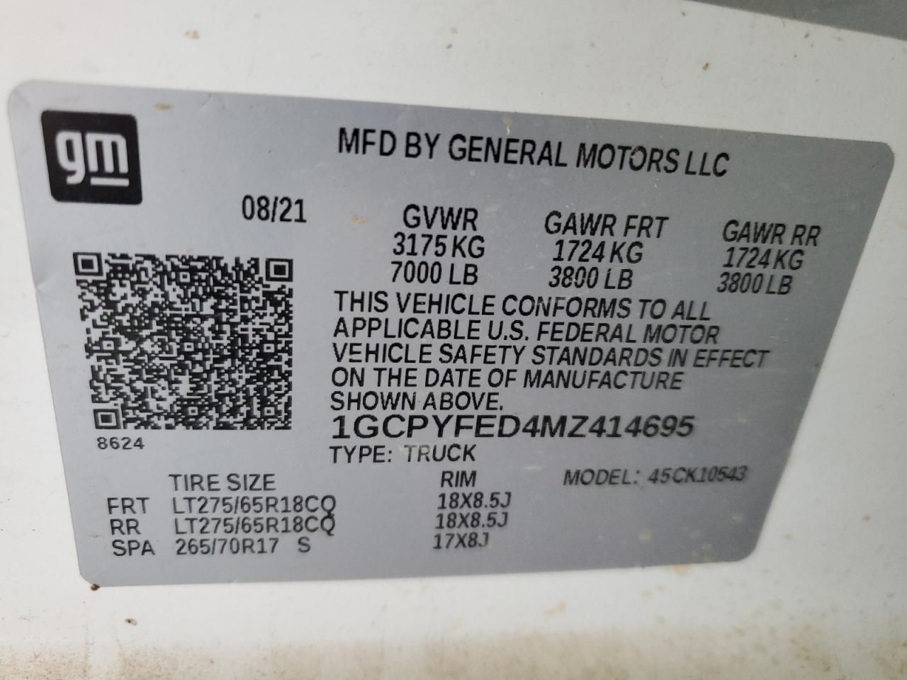 CHEVROLET SILVERADO 1500 K1500 LT TRAIL BOSS