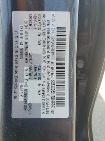 2016 MAZDA 3 GRAND TO - 3MZBM1N77GM328822
