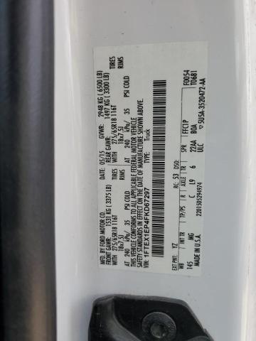 2015 FORD F150 SUPER 1FTEX1EP4FKD67297