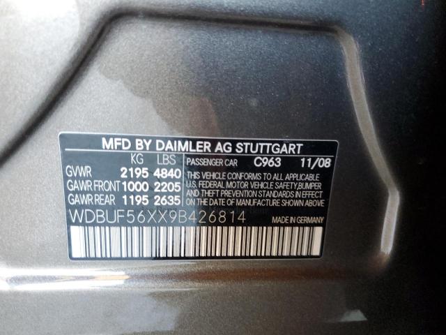 2009 MERCEDES-BENZ E-CLASS E3 #3260527138