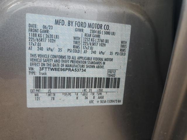 2023 FORD MAVERICK X 3FTTW8E96PRA53734