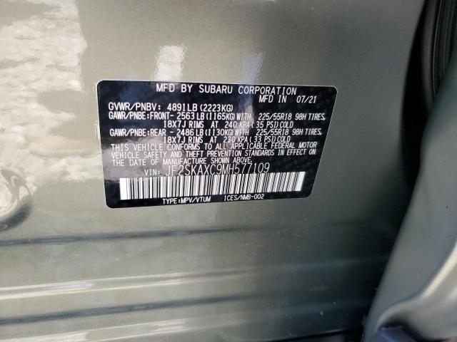 2021 SUBARU FORESTER T JF2SKAXC9MH577109
