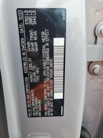 2024 VOLVO XC90 CORE YV4L12PK4R1216452