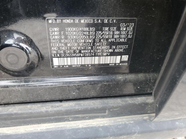 2023 HONDA HR-V SPORT 3CZRZ2H58PM738574