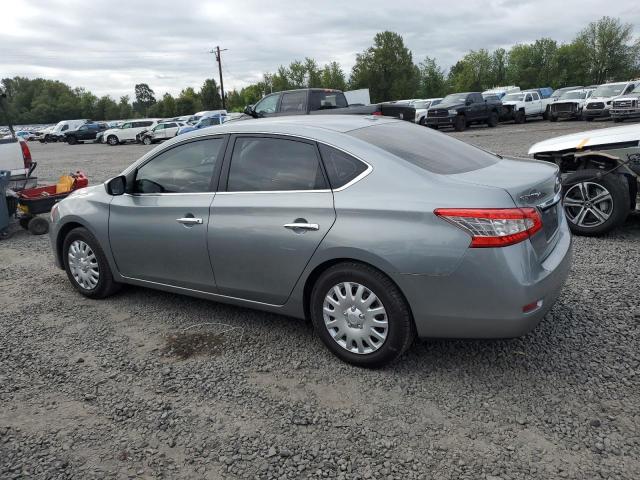 NISSAN SENTRA S 2013 gray sedan 4d gas 3N1AB7AP5DL714284 photo #3