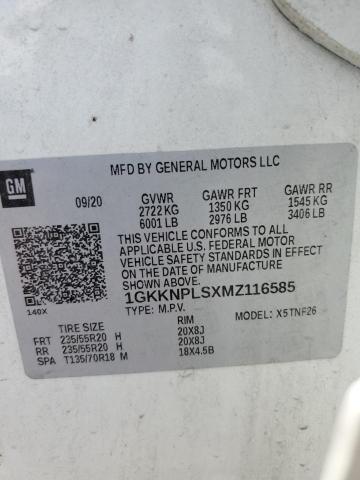 2021 GMC ACADIA DEN 1GKKNPLSXMZ116585