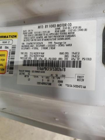 2015 FORD MUSTANG GT - 1FA6P8CF5F5302678