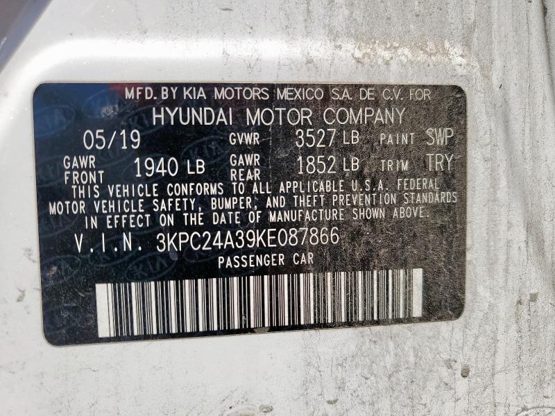 2019 HYUNDAI ACCENT SE - 3KPC24A39KE087866