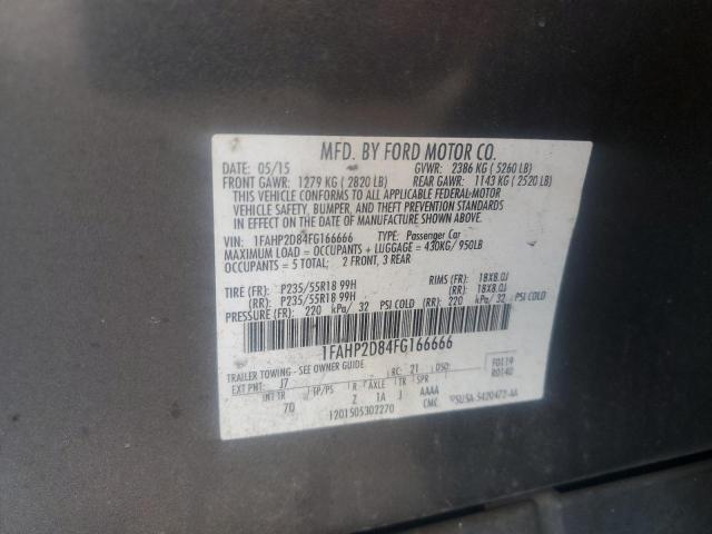 2015 FORD TAURUS SE 1FAHP2D84FG166666