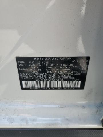 2025 SUBARU CROSSTREK 4S4GUHM69S3759050