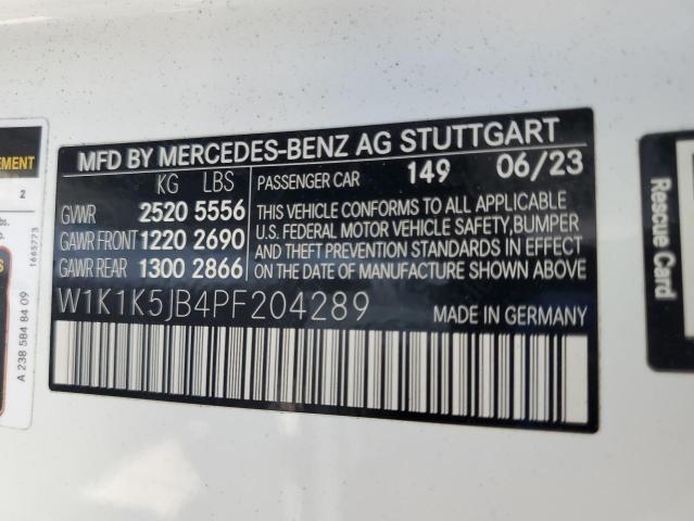 2023 MERCEDES-BENZ E 450 - W1K1K5JB4PF204289