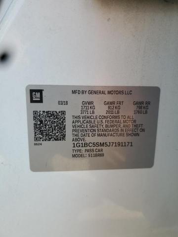 2018 CHEVROLET CRUZE LS - 1G1BC5SM5J7191171